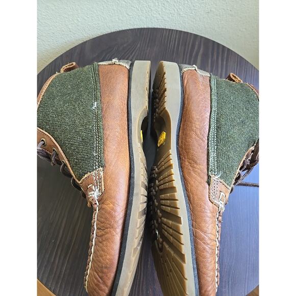 Filson x Sebago Brown leather Sebago Kettle Boots Men\'s 10.5 GOOD Used Condition main image 8